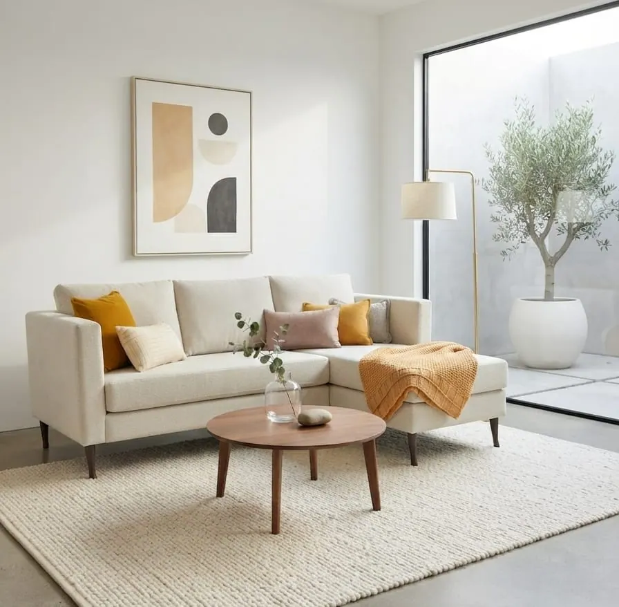 Grecia Sofa with Interchangeable Ottoman – photo 1